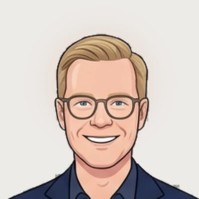 Illustrated portrait of Aleksi Virtanen
